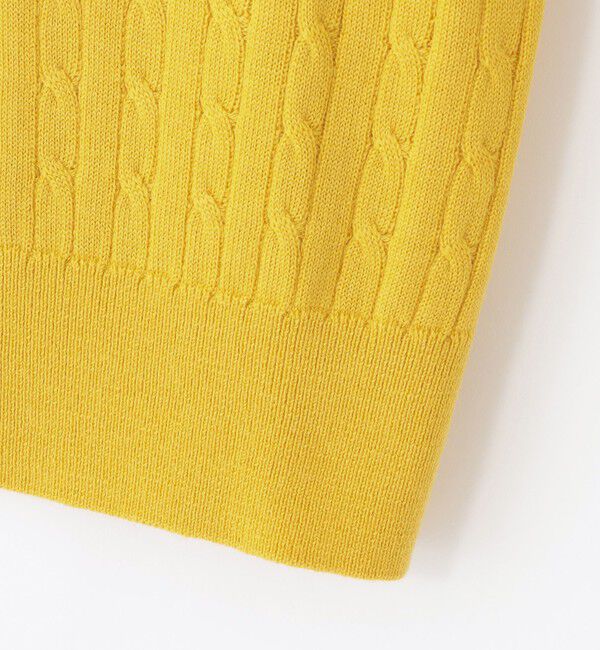 MACKINTOSH PHILOSOPHY「【WEB&一部店舗限定】バッキンガムベア ケーブル クルーネックプルオーバー」|ニット・セーター|