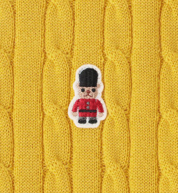 MACKINTOSH PHILOSOPHY「【WEB&一部店舗限定】バッキンガムベア ケーブル クルーネックプルオーバー」|ニット・セーター|