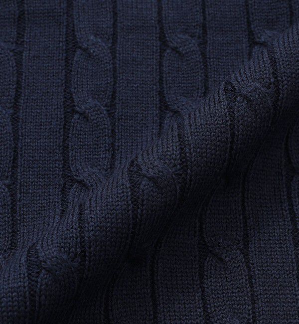 MACKINTOSH PHILOSOPHY「【WEB&一部店舗限定】バッキンガムベア ケーブル クルーネックプルオーバー」|ニット・セーター|