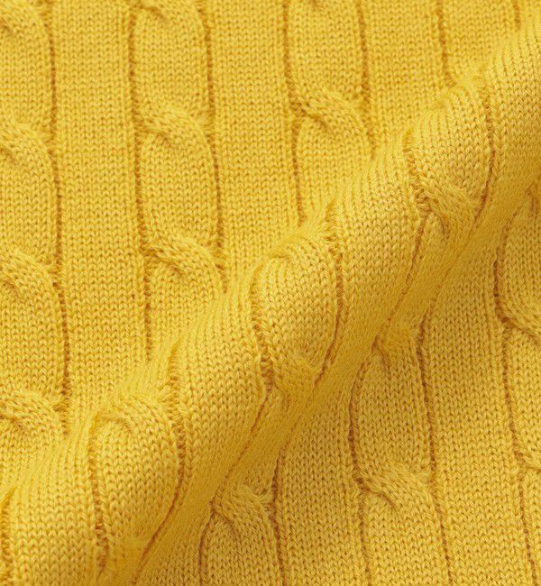 MACKINTOSH PHILOSOPHY「【WEB&一部店舗限定】バッキンガムベア ケーブル クルーネックプルオーバー」|ニット・セーター|