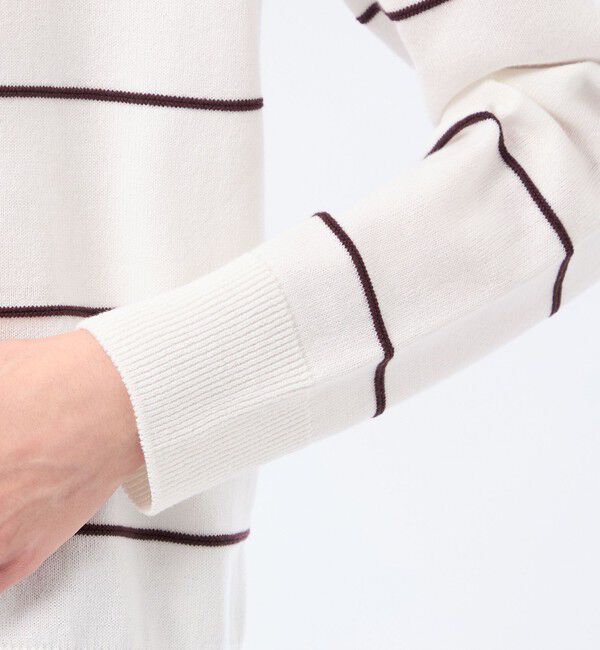 MACKINTOSH PHILOSOPHY「ライティングロゴボーダーニット」|ニット・セーター|