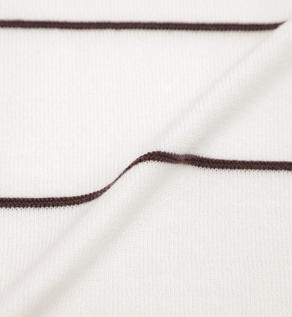 MACKINTOSH PHILOSOPHY「ライティングロゴボーダーニット」|ニット・セーター|