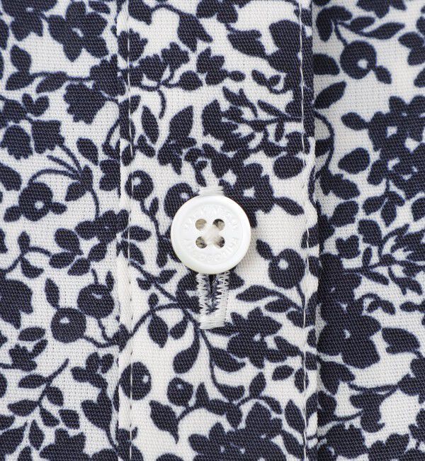 MACKINTOSH PHILOSOPHY「バイカラーフラワープリントブラウス」|シャツ・ブラウス|