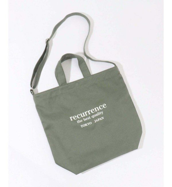 ikka「2wayキャンバストート」|その他|オリーブ