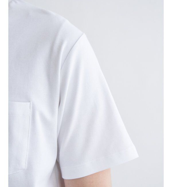 IKKA LOUNGE「ポンチクルーネックジャケットTシャツ」|Tシャツ・カットソー|