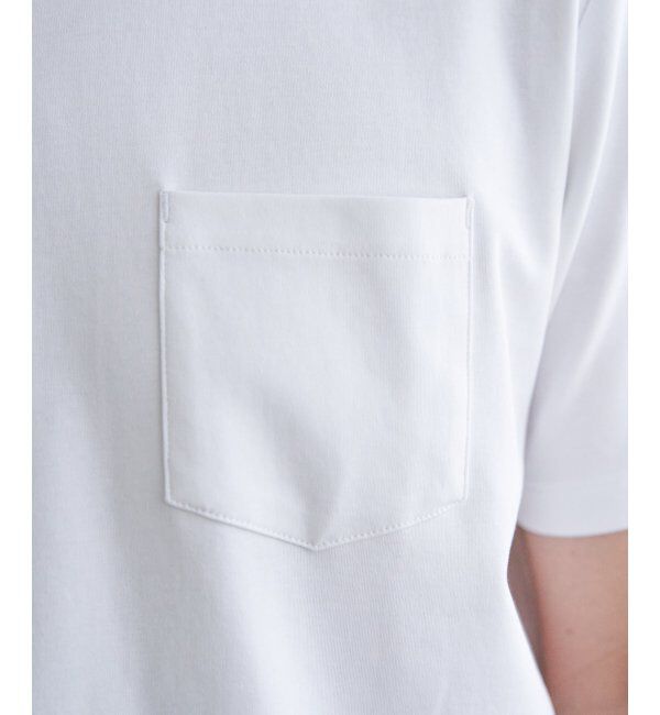 IKKA LOUNGE「ポンチクルーネックジャケットTシャツ」|Tシャツ・カットソー|