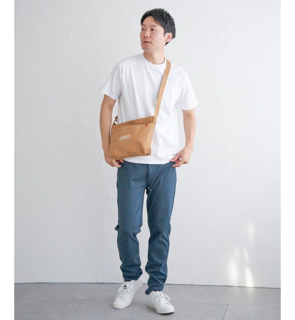 IKKA LOUNGE「ポンチクルーネックジャケットTシャツ」|Tシャツ・カットソー|