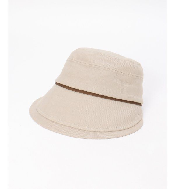 ikka「ツバ広キャスケット」|その他|ベージュ