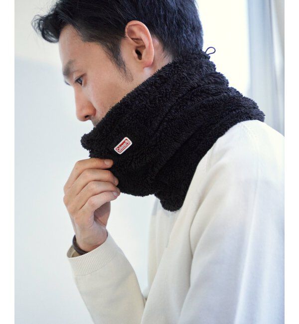 ikka「Coleman ボアネックウォーマー」|マフラー|