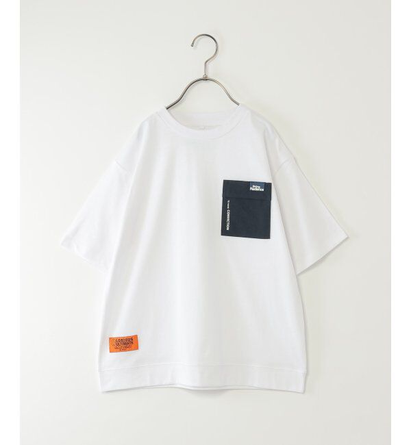 ikka kids「冷感異素材ポケ付きTシャツ（120~160cm）」|Tシャツ・カットソー|