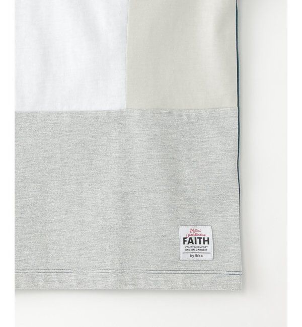 ikka kids「【親子コーデ】冷感ブロックスTシャツ（120~160cm）」|Tシャツ・カットソー|