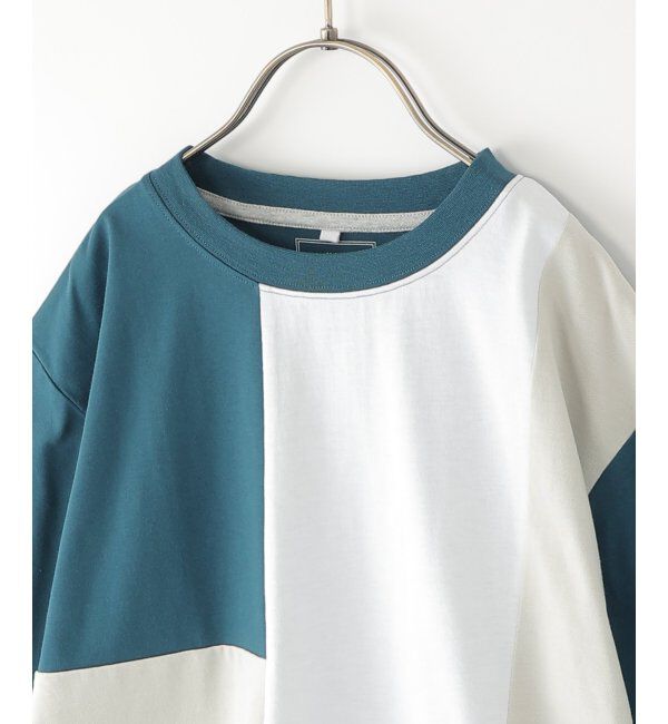 ikka kids「【親子コーデ】冷感ブロックスTシャツ（120~160cm）」|Tシャツ・カットソー|