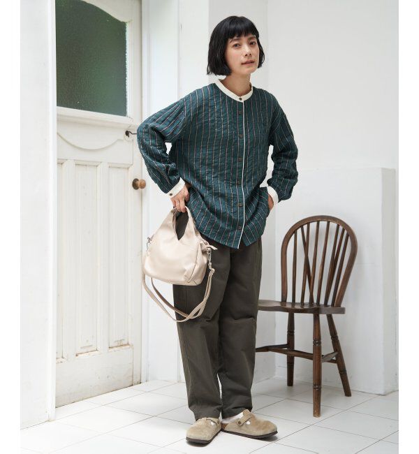 Lbc with Life「クレリックパイピングシャツ」|シャツ・ブラウス|