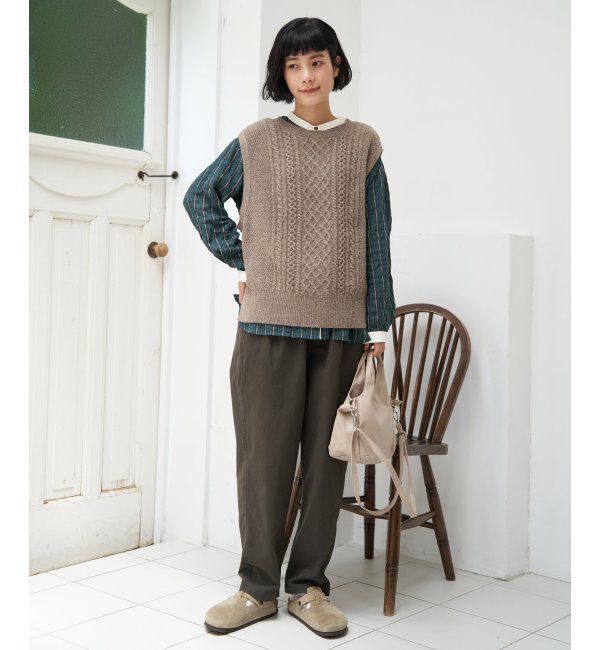 Lbc with Life「クレリックパイピングシャツ」|シャツ・ブラウス|