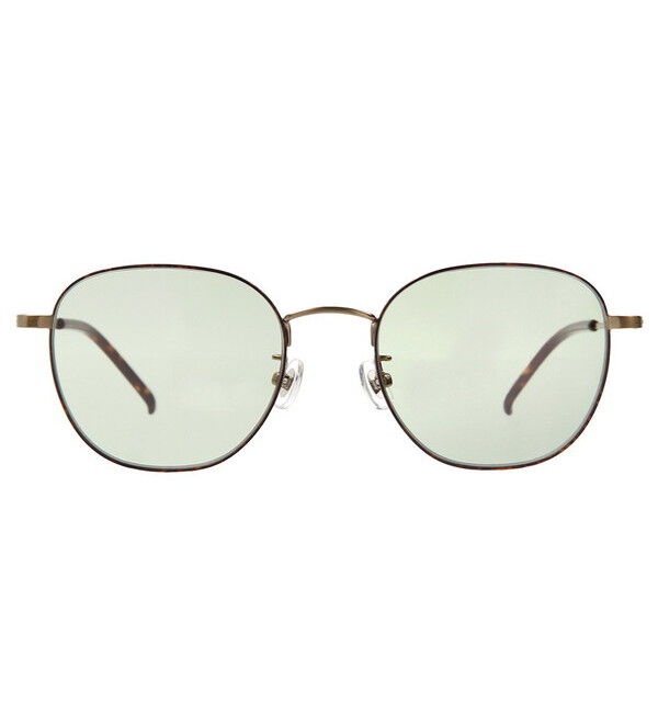  「ウェリントン型 サングラス｜ ライトカラーレンズ メタルフレーム ズレ落ち防止 TREND SUNGLASSES」|サングラス|