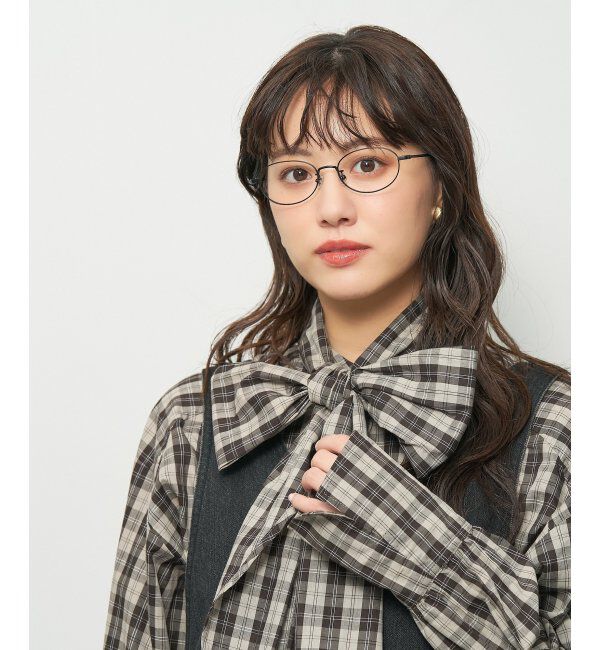  「Zoff｜SHIBATA HIKARI｜メガネ｜メタルフレーム｜伊達・度付き レンズ交換券付」|メガネ|