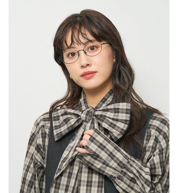  「Zoff｜SHIBATA HIKARI｜メガネ｜メタルフレーム｜伊達・度付き レンズ交換券付」|メガネ|