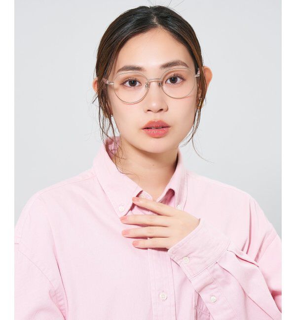  「ボストン型メガネ｜レディース 女性用 可愛い リボン パステル｜Zoff｜SWEET レンズ交換券付」|メガネ|