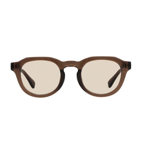  「【WEB限定】ボストン型 サングラス | クラウンパント カラーレンズ 軽量 トレンド 紫外線対策 UVカット」|サングラス|