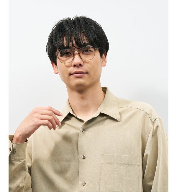  「【WEB限定】ウェリントン型 調光サングラス | カラーレンズ 軽量 紫外線対策 UVカット レンズの色が変わる」|サングラス|