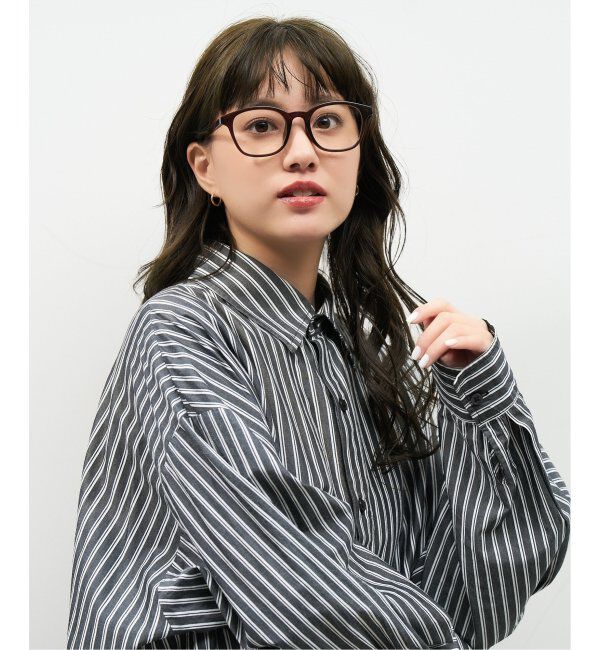  「【WEB限定】ウェリントン型 調光サングラス | カラーレンズ 軽量 紫外線対策 UVカット レンズの色が変わる」|サングラス|