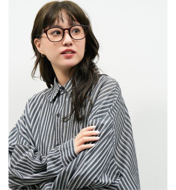  「【WEB限定】ウェリントン型 調光サングラス | カラーレンズ 軽量 紫外線対策 UVカット レンズの色が変わる」|サングラス|