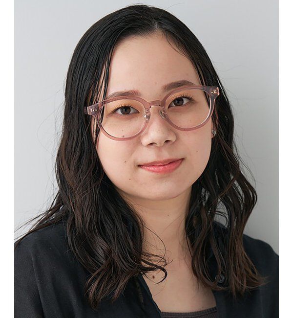  「CLASSIC(クラシック) レンズ交換券付」|メガネ|ピンク