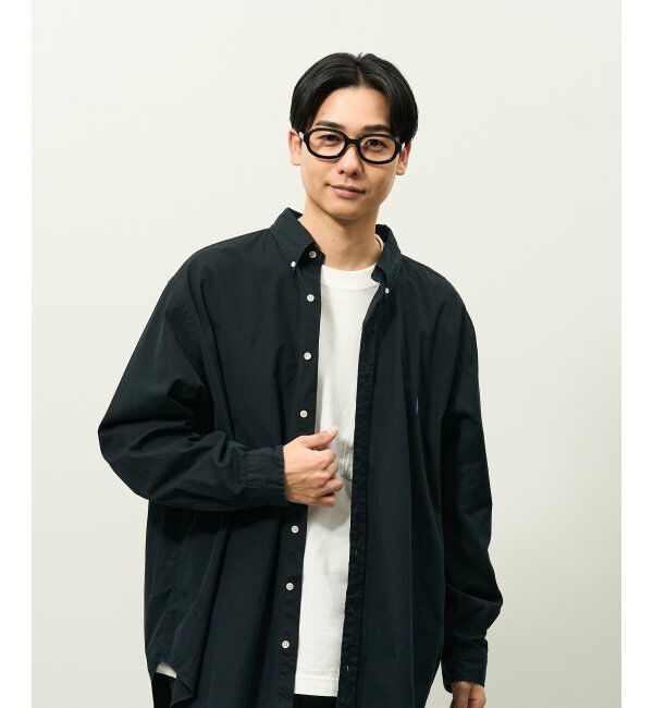  「ウェリントン型 メガネ | 横長 黒縁フレーム 太縁 伊達メガネ ユニセックス CLASSIC  レンズ交換券付」|メガネ|