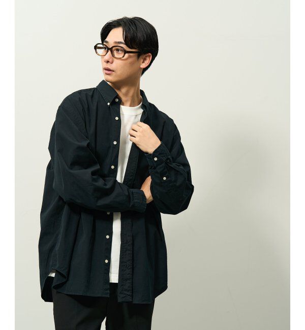  「ウェリントン型 メガネ | 横長 黒縁フレーム 太縁 伊達メガネ ユニセックス CLASSIC  レンズ交換券付」|メガネ|