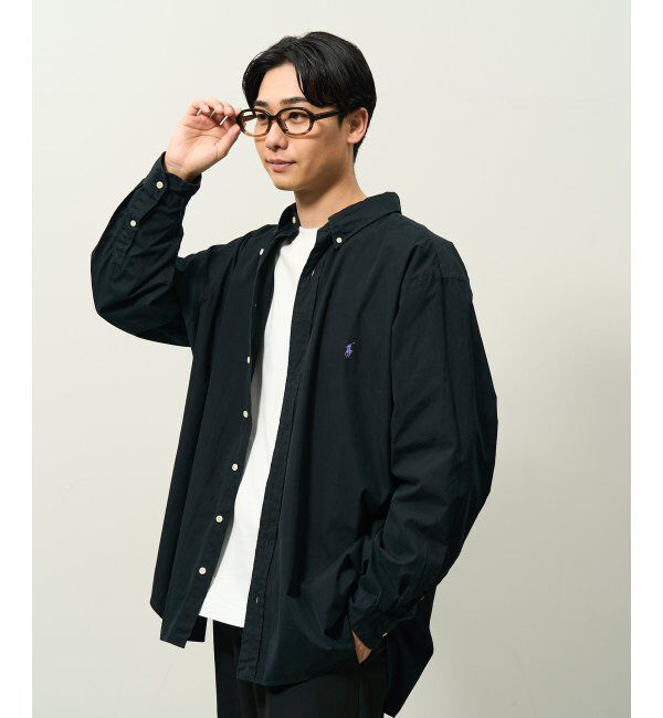  「ウェリントン型 メガネ | 横長 黒縁フレーム 太縁 伊達メガネ ユニセックス CLASSIC  レンズ交換券付」|メガネ|