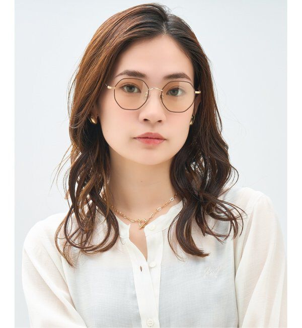  「Zoff｜Kirimaru ウェリントン型 サングラス   多角形フレーム ユニセックス UVカット 紫外線対策 小顔効果」|サングラス|