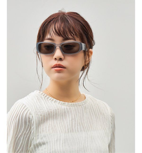  「Zoff｜GDC スクエア型 サングラス｜紫外線対策 UVカット｜スタイリッシュ｜ユニセックス」|サングラス|