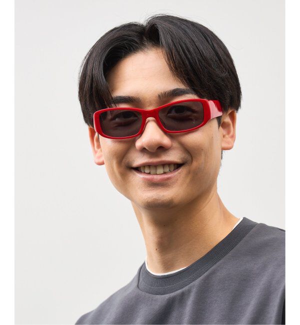  「Zoff｜GDC スクエア型 サングラス｜紫外線対策 UVカット｜スタイリッシュ｜ユニセックス」|サングラス|