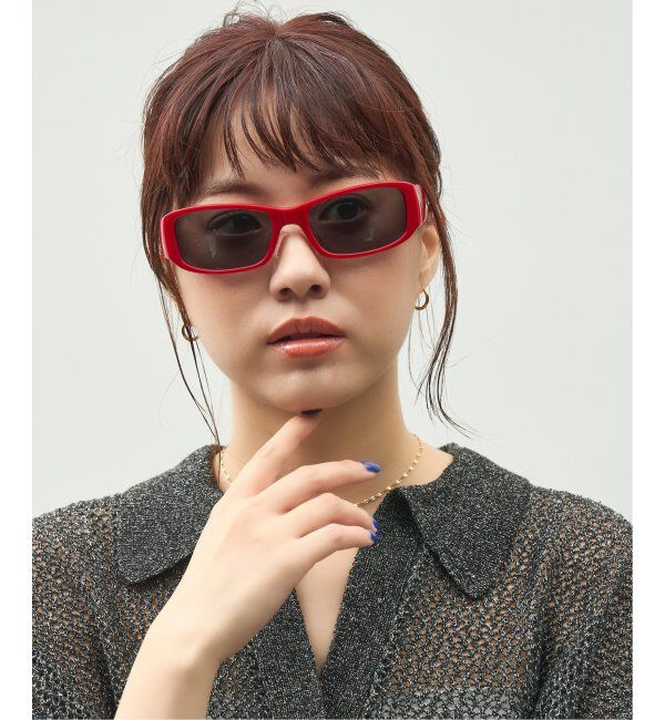  「Zoff｜GDC スクエア型 サングラス｜紫外線対策 UVカット｜スタイリッシュ｜ユニセックス」|サングラス|