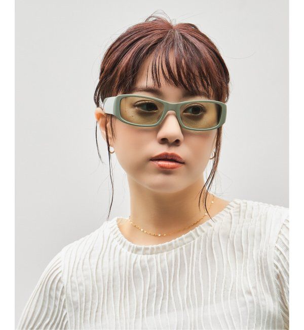  「Zoff｜GDC スクエア型 サングラス｜紫外線対策 UVカット｜スタイリッシュ｜ユニセックス」|サングラス|