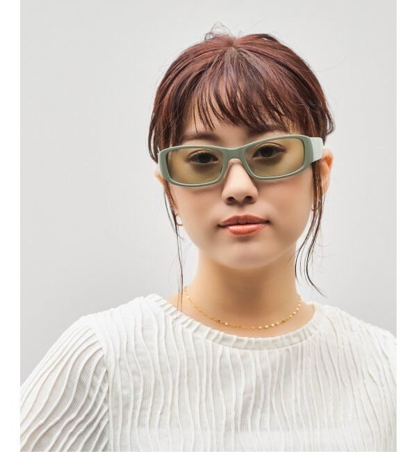  「Zoff｜GDC スクエア型 サングラス｜紫外線対策 UVカット｜スタイリッシュ｜ユニセックス」|サングラス|