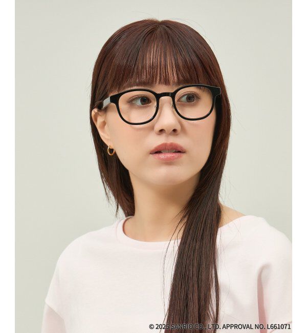  「Zoff｜はぴだんぶい 【バッドばつ丸 モデル】 メガネ｜伊達・度付きメガネ｜グッズ   レンズ交換券付」|メガネ|