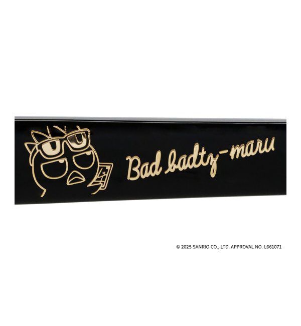  「Zoff｜はぴだんぶい 【バッドばつ丸 モデル】 メガネ｜伊達・度付きメガネ｜グッズ   レンズ交換券付」|メガネ|