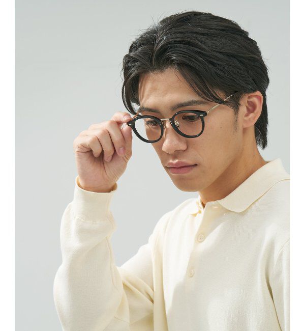  「Zoff｜UNITED ARROWS メガネ | [Stylish] 伊達メガネ 度付き ユナイテッドアローズ   レンズ交換券付」|メガネ|