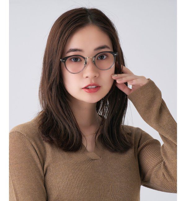  「Zoff｜UNITED ARROWS メガネ | [Stylish] 伊達メガネ 度付き ユナイテッドアローズ   レンズ交換券付」|メガネ|ブラック系その他2