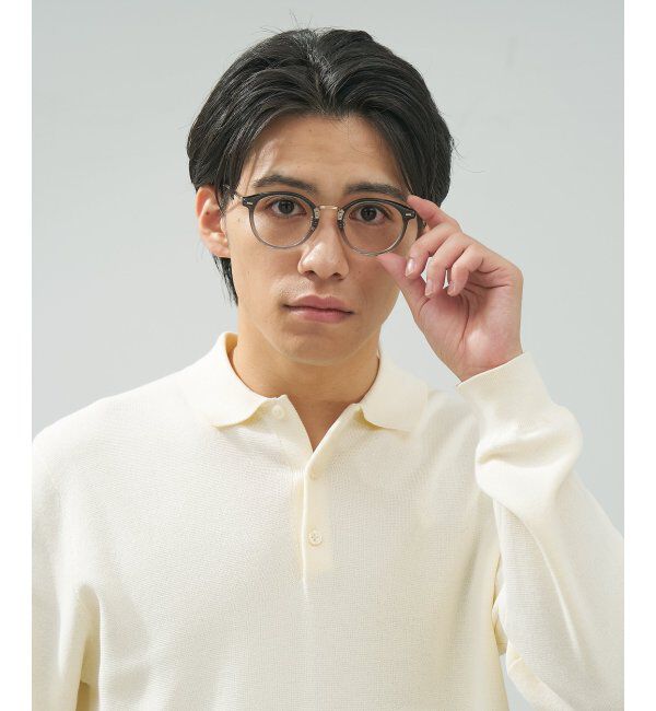  「Zoff｜UNITED ARROWS メガネ | [Stylish] 伊達メガネ 度付き ユナイテッドアローズ   レンズ交換券付」|メガネ|