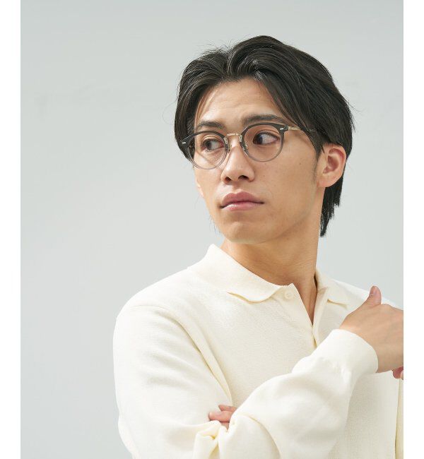  「Zoff｜UNITED ARROWS メガネ | [Stylish] 伊達メガネ 度付き ユナイテッドアローズ   レンズ交換券付」|メガネ|
