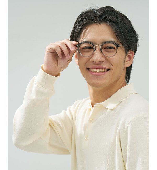  「Zoff｜UNITED ARROWS メガネ | [Stylish] 伊達メガネ 度付き ユナイテッドアローズ   レンズ交換券付」|メガネ|