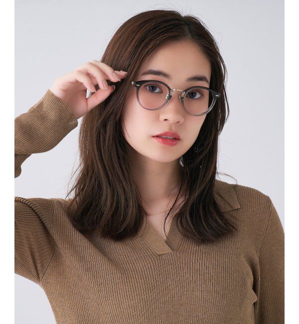  「Zoff｜UNITED ARROWS メガネ | [Stylish] 伊達メガネ 度付き ユナイテッドアローズ   レンズ交換券付」|メガネ|