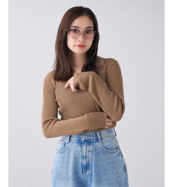  「Zoff｜UNITED ARROWS メガネ | [Stylish] 伊達メガネ 度付き ユナイテッドアローズ   レンズ交換券付」|メガネ|