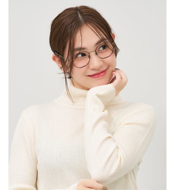  「Zoff｜FRUITS ZIPPER [月足天音(つきあし あまね)ﾓﾃﾞﾙ] メガネ | フルーツジッパー 眼鏡 レンズ交換券付」|メガネ|