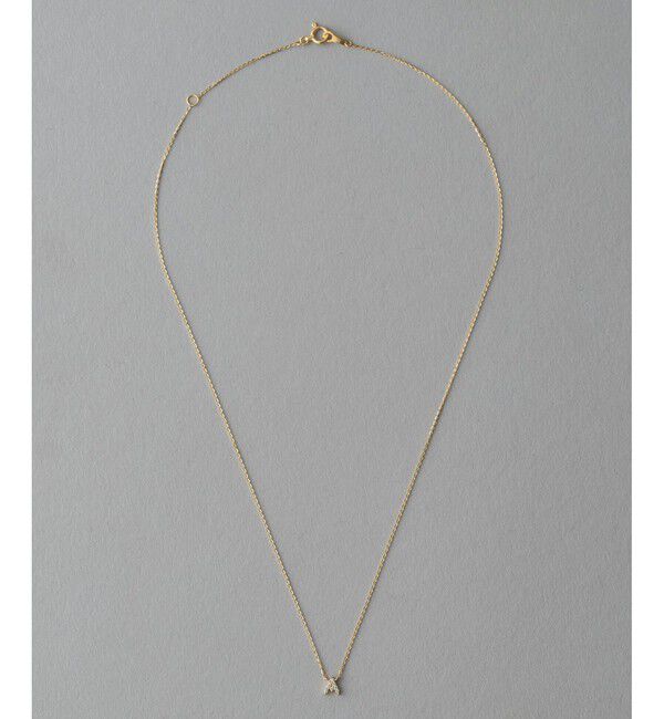 ete「[レタード] K18YG ダイヤモンド ネックレス」|ネックレス|