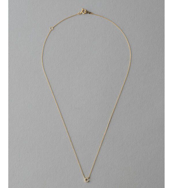 ete「[レタード] K18YG ダイヤモンド ネックレス」|ネックレス|