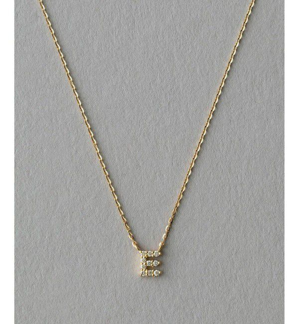 ete「[レタード] K18YG ダイヤモンド ネックレス」|ネックレス|E