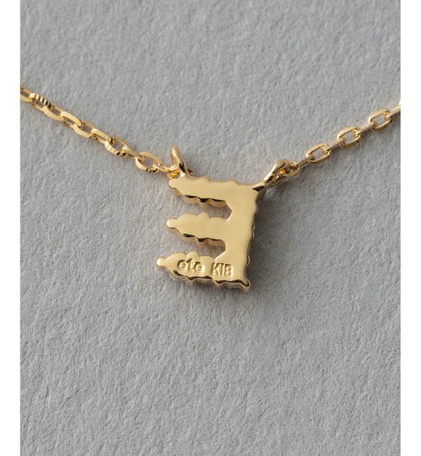 ete「[レタード] K18YG ダイヤモンド ネックレス」|ネックレス|